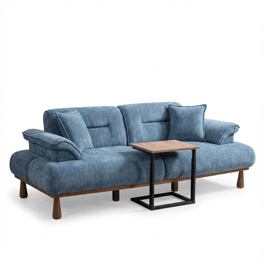 Prada Mekanizmalı Üçlü Koltuk Turkuaz