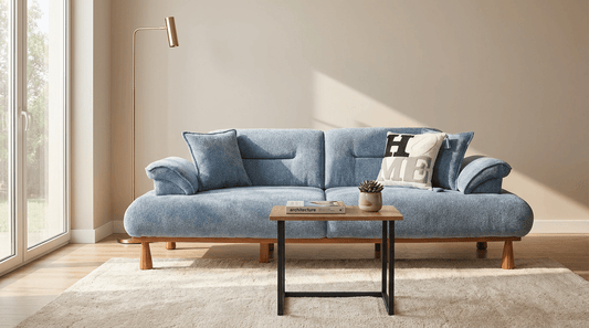 Prada Mekanizmalı Üçlü Koltuk Turkuaz